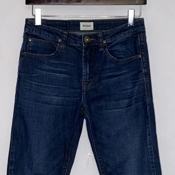 Hudson Big Boy's Lian Dark Wash Straight Leg Jeans - Picture 2 of 6